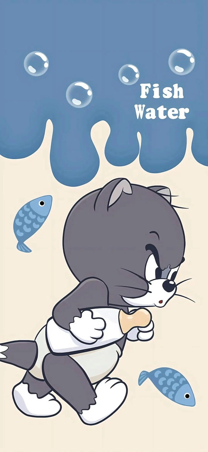 Hình nền Tom and Jerry ngộ nghĩnh
