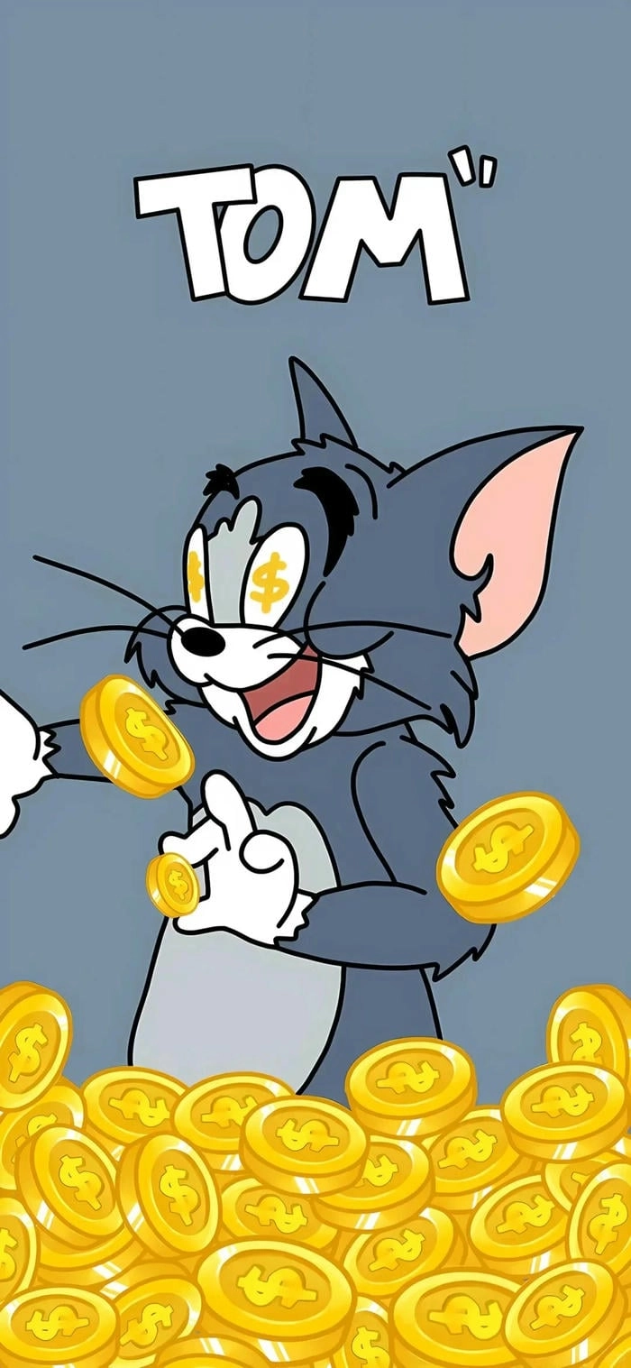 Hình nền hoạt hình Tom and Jerry cho điện thoại