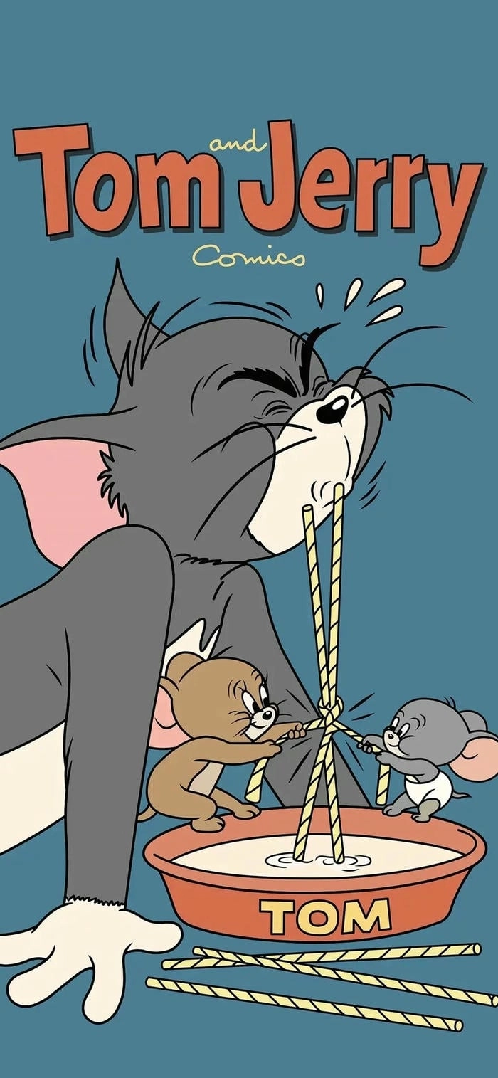 Hình nền đẹp Tom and Jerry 4K
