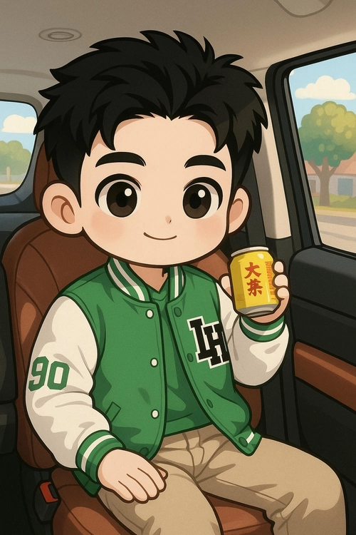 Hình Isaac chibi vui vẻ