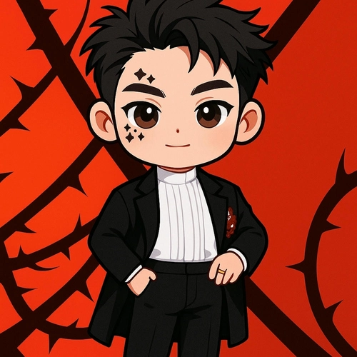 Isaac trong phong cách chibi