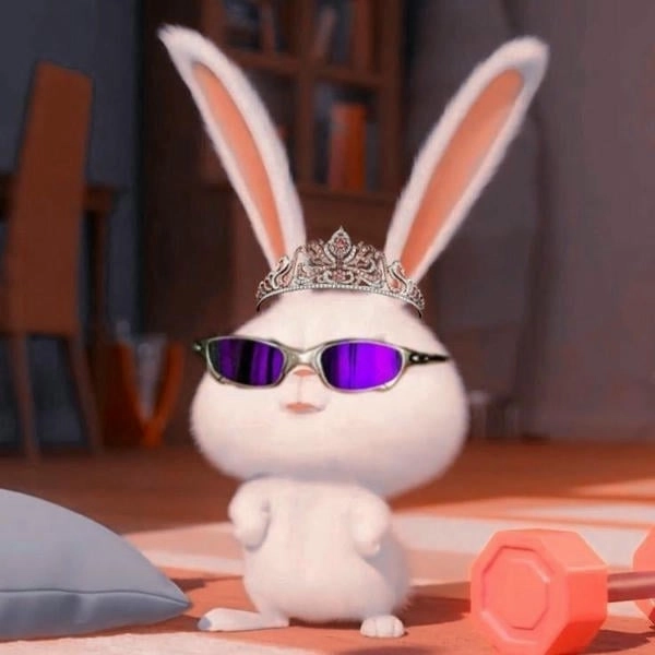Avatar hoạt hình thỏ Snowball