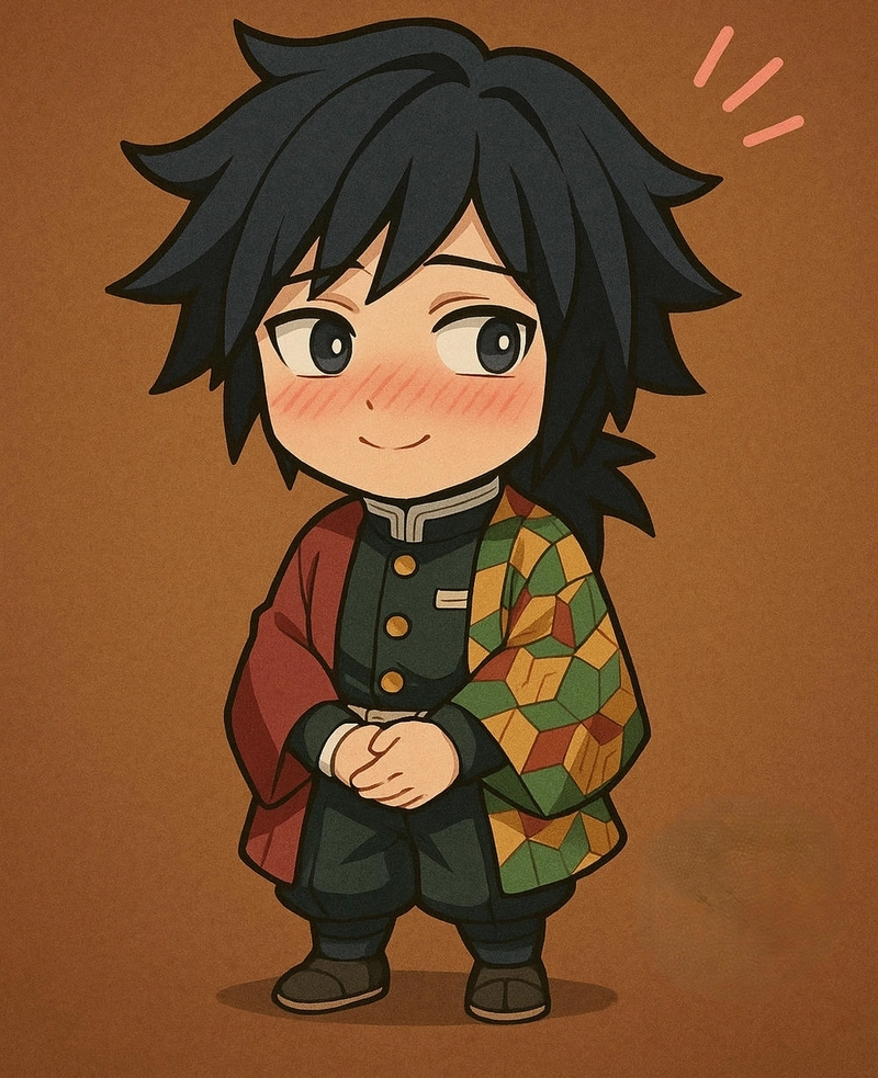 Ảnh Giyuu chibi cực cute