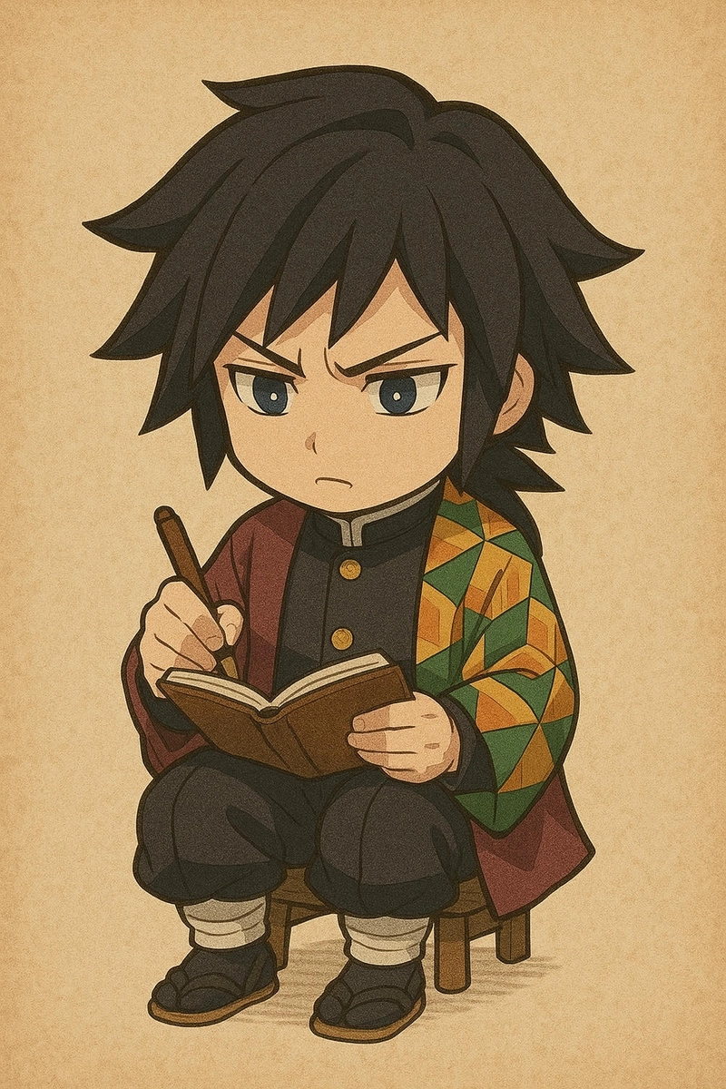 Hình chibi Giyuu ngộ nghĩnh 