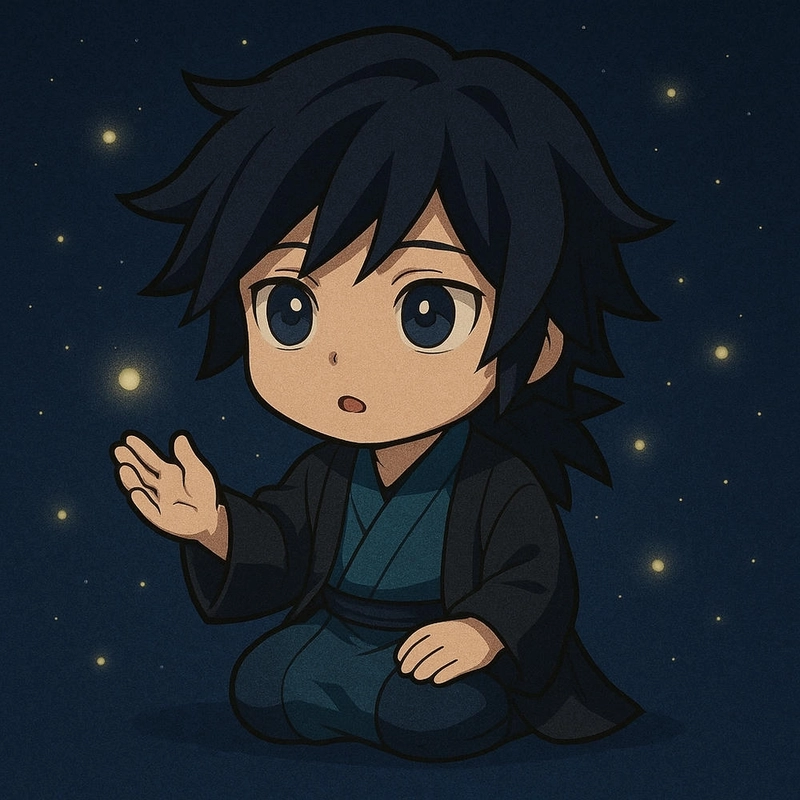 Tomioka Giyuu chibi dễ thương