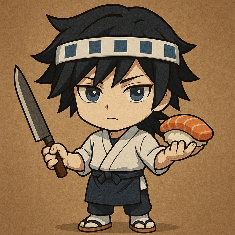 Tomioka Giyuu chibi cute dễ thương