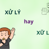 Xử lý hay xữ lý: Từ nào mới đúng chính tả tiếng Việt?