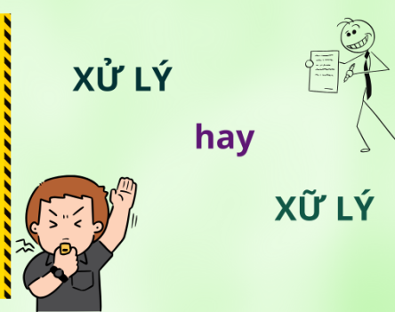 Xử lý hay xữ lý: Từ nào mới đúng chính tả tiếng Việt?