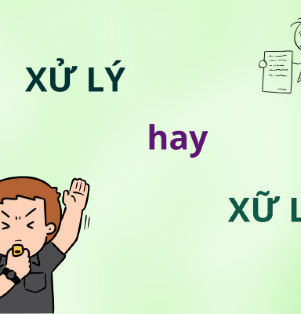 Xử lý hay xữ lý: Từ nào mới đúng chính tả tiếng Việt?