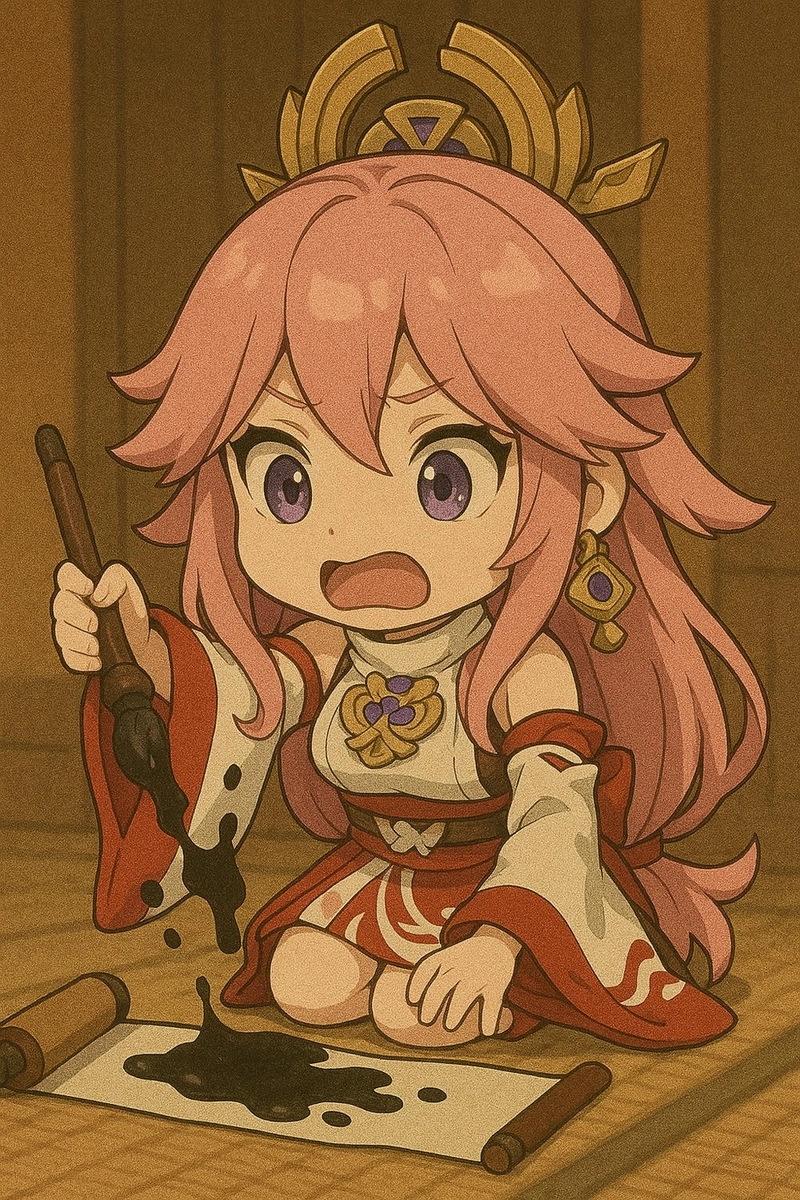hình ảnh chibi yae miko