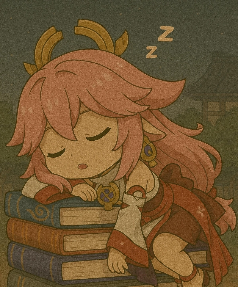 hình avatar yae miko chibi