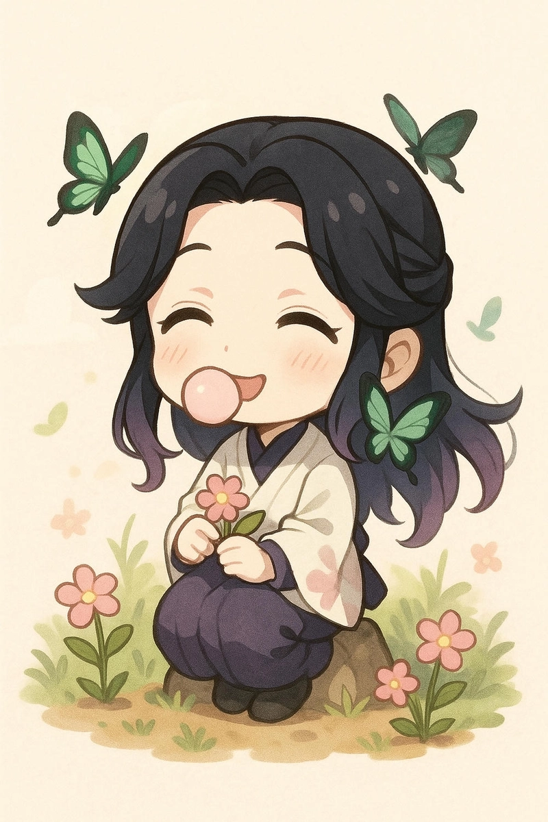 ảnh Kanae chibi phong cách kawaii