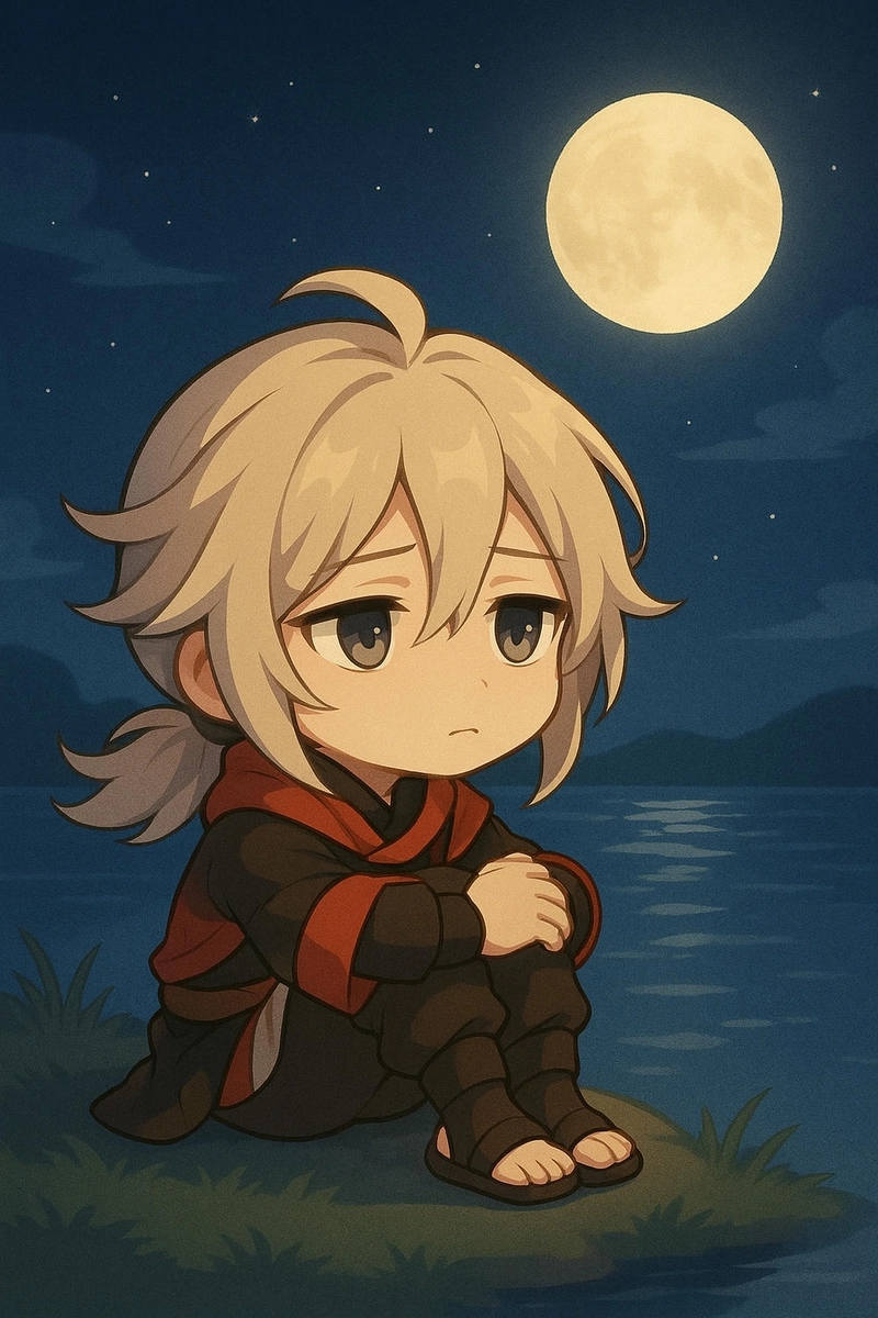 Kazuha chibi ngộ nghĩnh và dễ thương