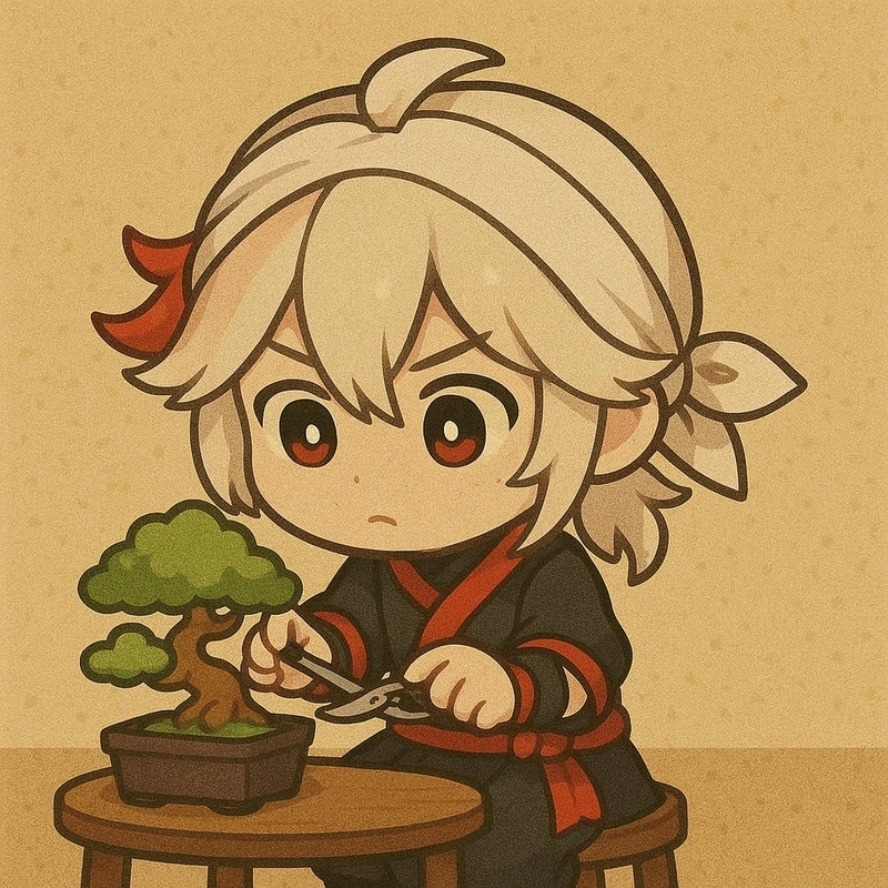 Kazuha chibi rất dễ thương