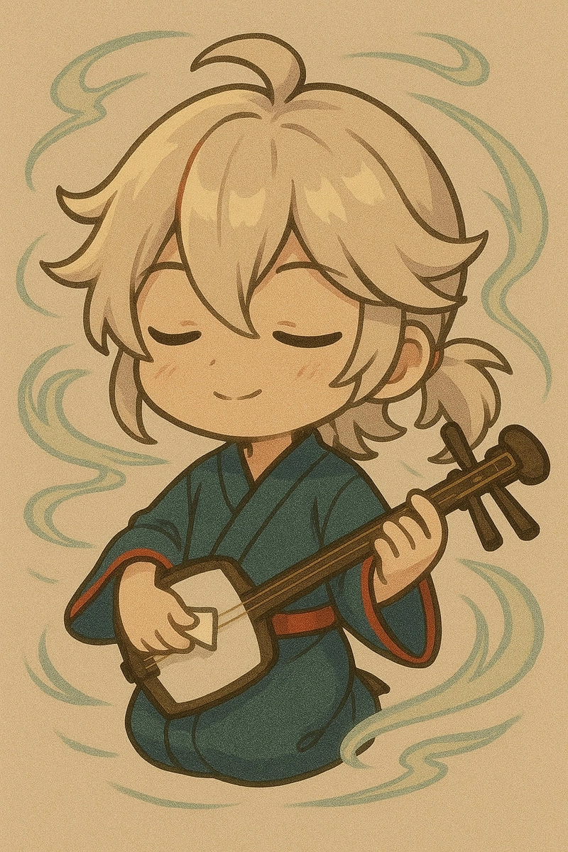Kazuha chibi đáng yêu