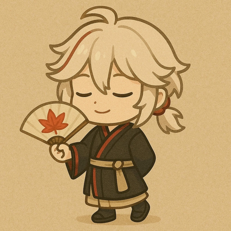 Kazuha chibi nhỏ dễ thương