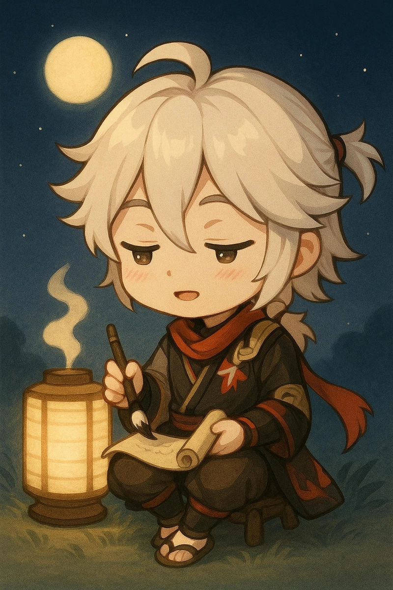 Ảnh Kazuha chibi kawaii